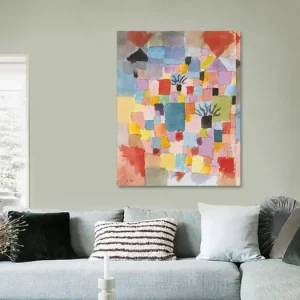 Zuidelijke tuinen, Paul Klee uit de oude meesters collectie - NL1194551M13S55x70 Nouvelle Collection