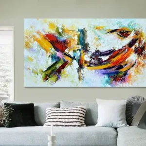 abstract van Gena Theheartofart - NL201986M13S75x40 Nouvelle Collection