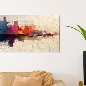 Abstract modern ontwerp van De Mooiste Kunst - NL1545761M13S100x40 Dernier Modèle