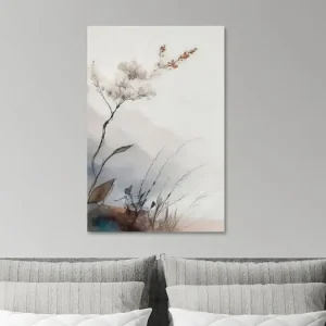 ZEN Japandi schilderij, Wuivende grassen van Studio Pieternel - NL1680527M13S50x75 Achat Immédiat