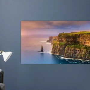Zonsondergang bij de kliffen van Moher, Ierland van Henk Meijer Fotografie - NL316750M13S85x50 Offre Du Jour