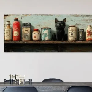 Woonkamer van Kunst Kriebels - NL1591075M13S105x35 Nouvelle Collection