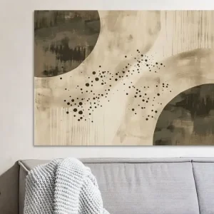 Zen minimalisme in aardetinten van Carla Van Iersel - NL1367148M13S75x50 Vente Flash