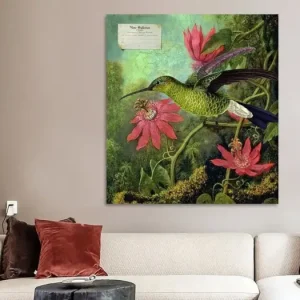 A Bird Painted van Marja van den Hurk - NL432764M13S60x65 Must-Have