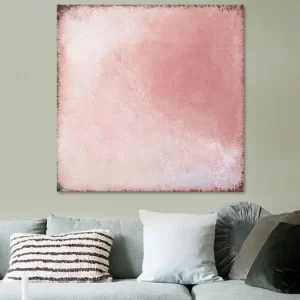 Abstract, verweerde textuur, oudroze van Joske Kempink - NL725410M13S60x60 Expédition Rapide