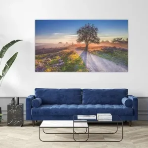 Zonsopkomst boven een heidelandschap op de Veluwe van Fotografiecor .nl - NL162388M13S80x45 Expédition Rapide