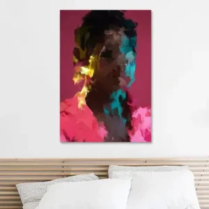 Abstract portret van Carla Van Iersel - NL1033151M13S55x80 Dernière Chance