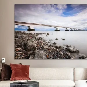 Zeelandbrug Oosterschelde van Volt - NL102296M13S75x50 Bon Marché